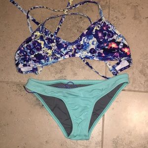 Teal Jolyn Bikini Bottoms